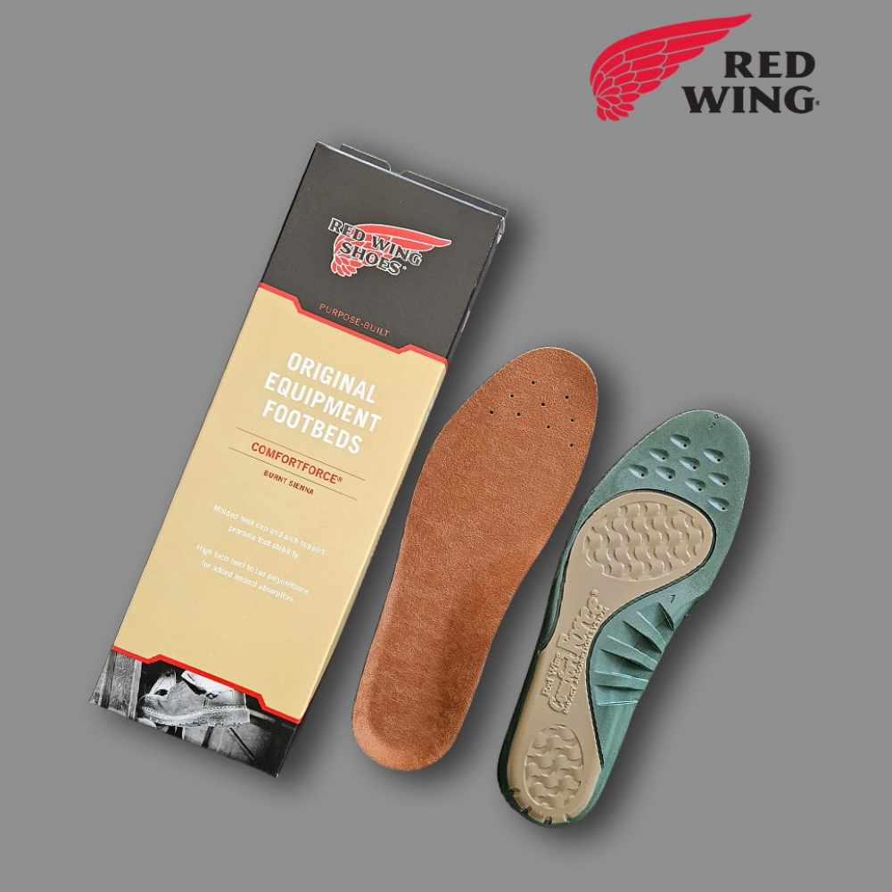 레드윙 깔창 96369 컴포트포스 번트 시에나, 발편한 향균성 기능성 깔창