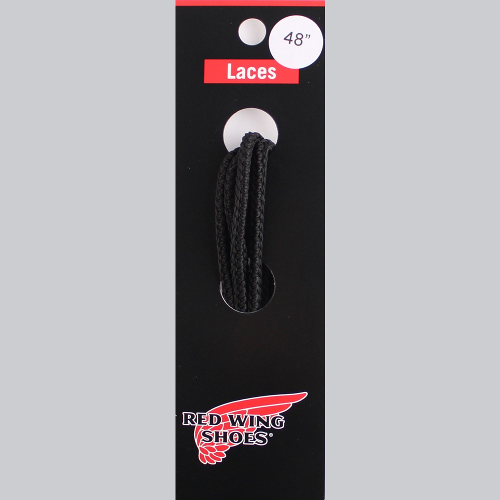 레드윙 신발끈(Shoe Lace), 검정,(Black) 모델 93506