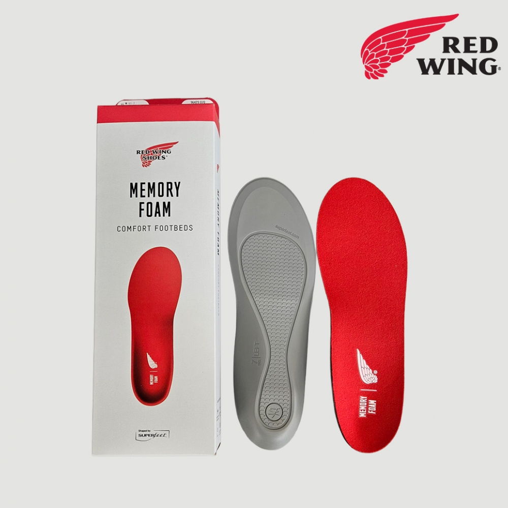 레드윙 메모리 폼 컴포트 깔창, 96429 쿠션감 피로감소