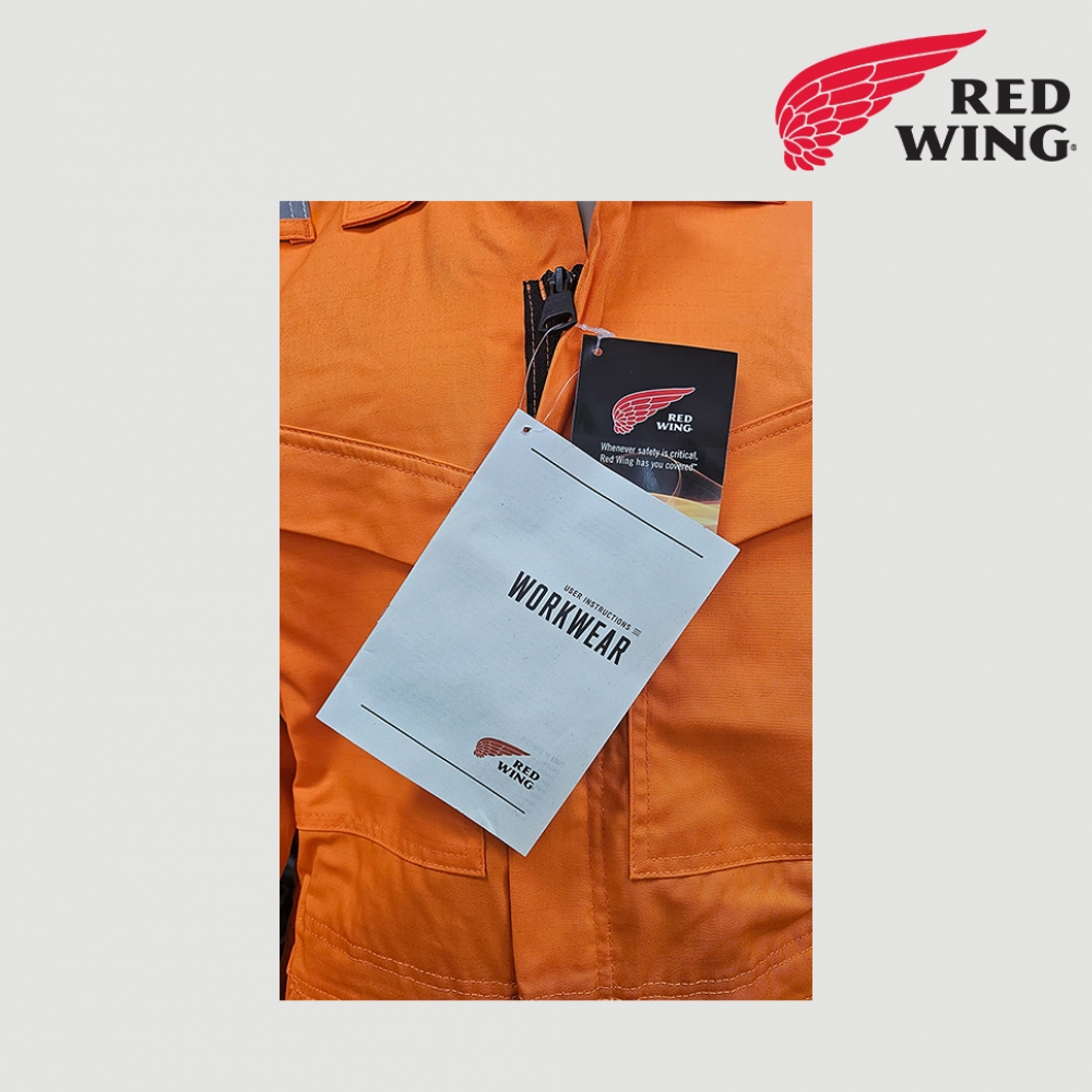 레드윙 프리미엄 방염, 방전 커버올 61115 봄, 여름, 가을용 일체형작업복, 점프수트
