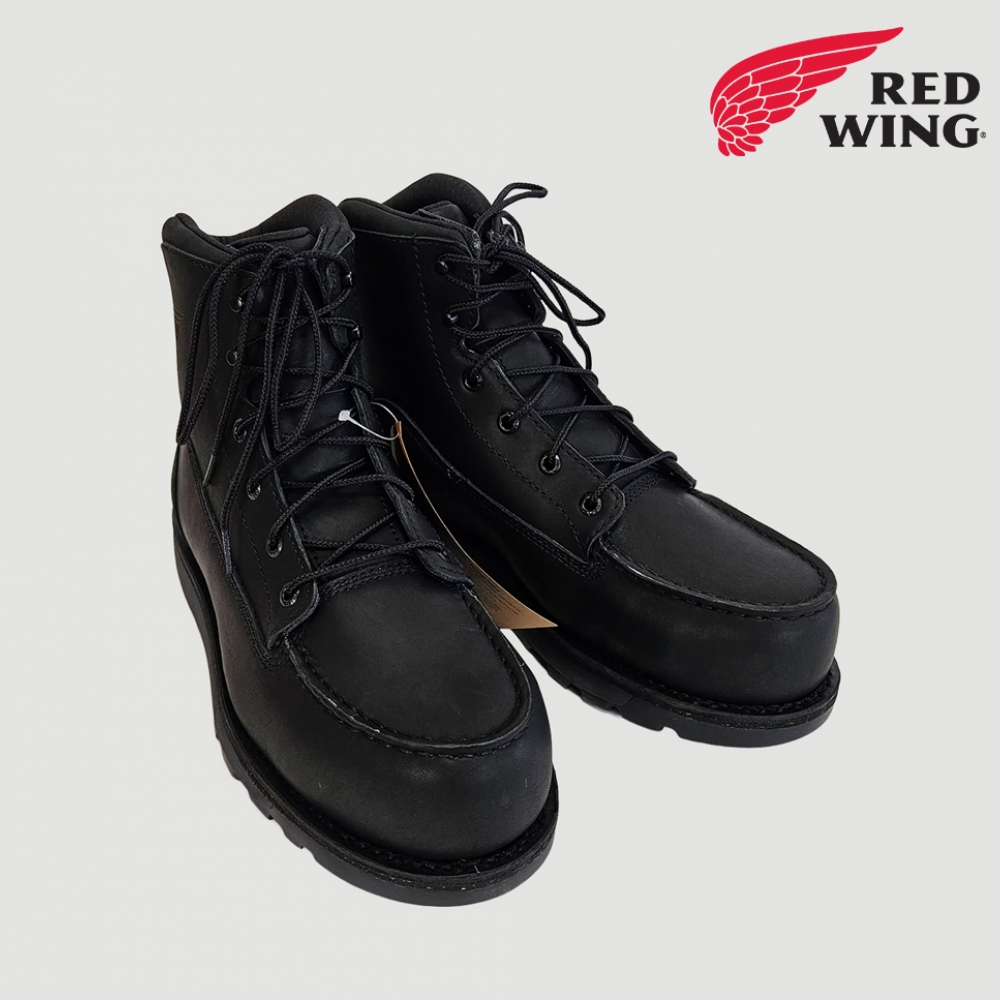 레드윙 6인치 목토 방수 워크 부츠 2447 강화 플라스틱 토우 작업화 안전화