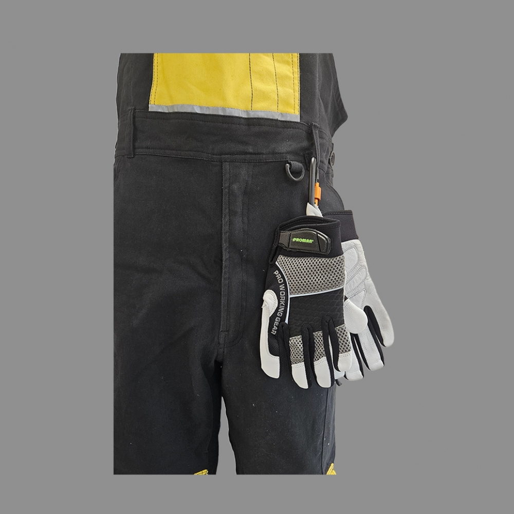 프로맨 메카닉 가죽 장갑 PM-7005,염소가죽 안전용 산업용 작업용 등산 캠핑 바이크