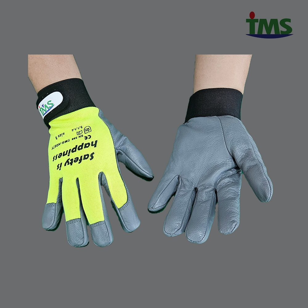 티엠에스 작업용 안전 가죽장갑(Leather Gloves), TMS-N067Y