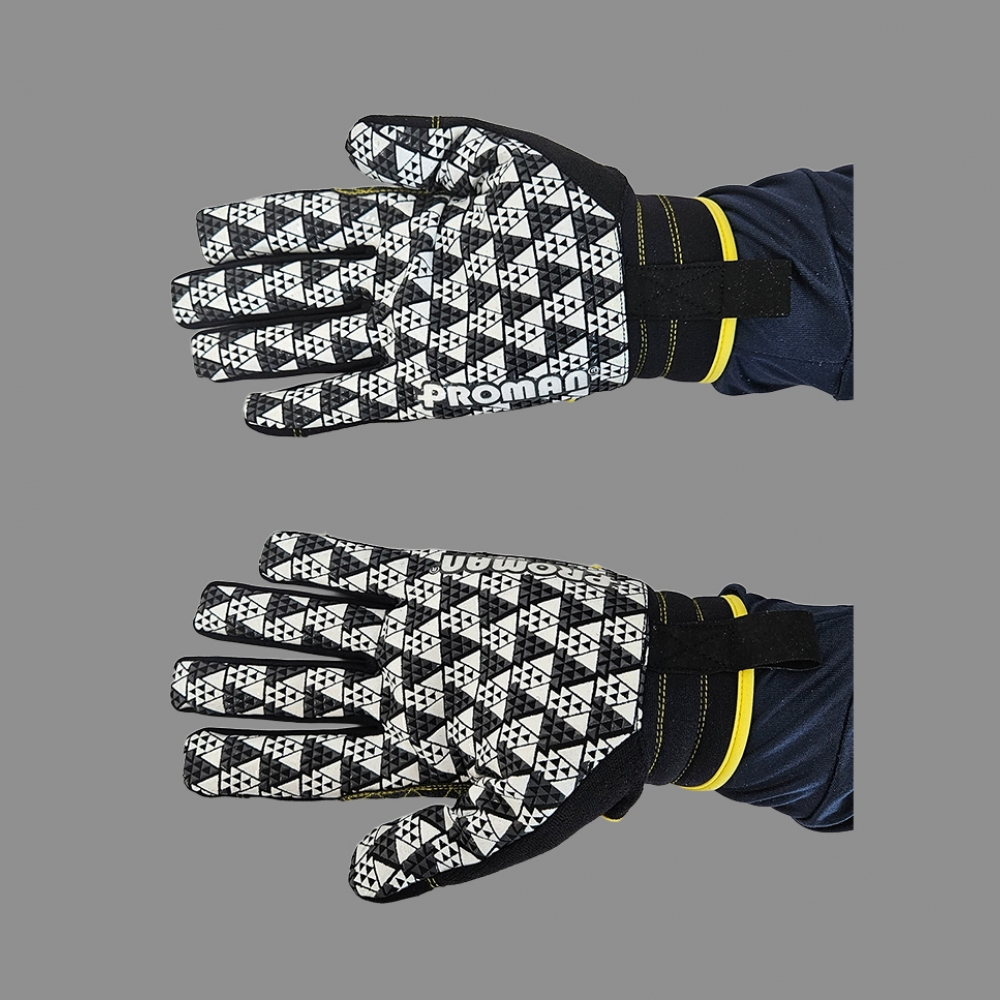 프로맨 메카닉 수퍼그립 장갑 PM-1047, 안전용 산업용 작업용 등산 캠핑 바이크 터치스크린