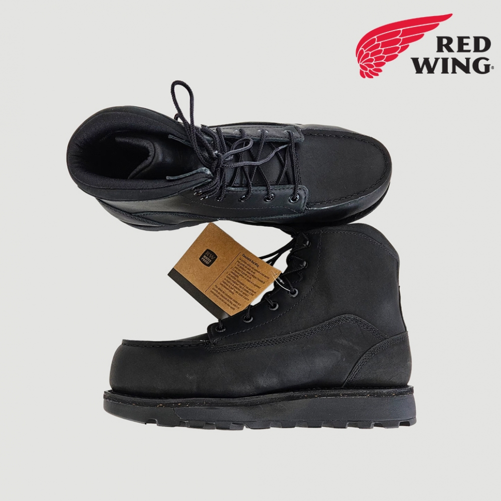 레드윙 6인치 목토 방수 워크 부츠 2447 강화 플라스틱 토우 작업화 안전화